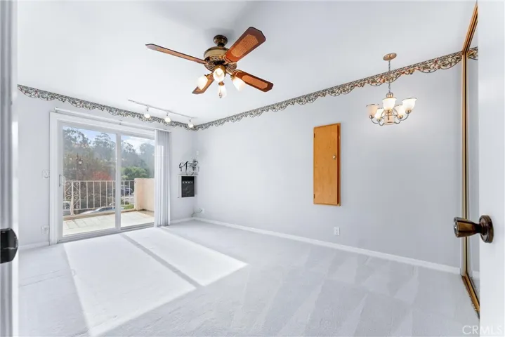 Upstairs bedroom #3 has access to the balcony.