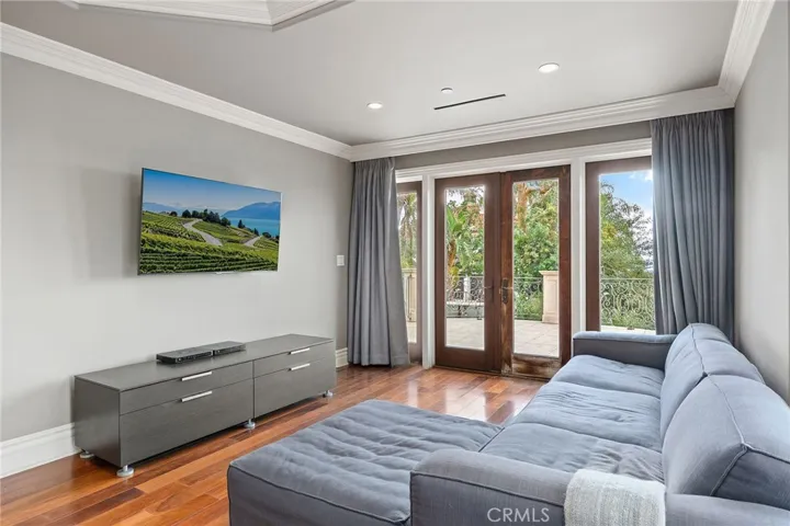 Sitting Area and balcony off of the primary bedroom.