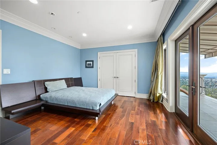 Bedroom, with jack and Jill bathroom & amazing balcony