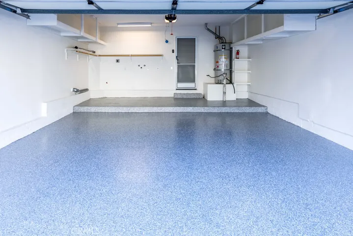 2 Car Garage with Built-in Storage