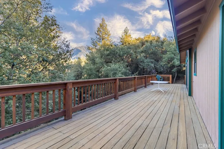 A rare one-story mountain home near the village with this view!