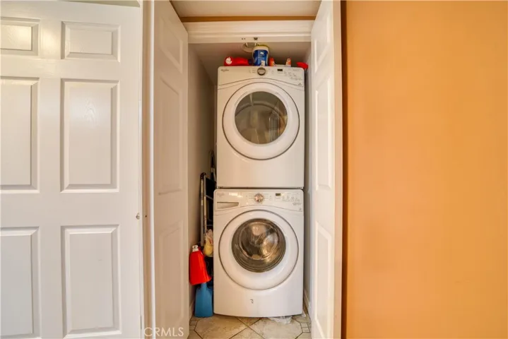 Laundry closet