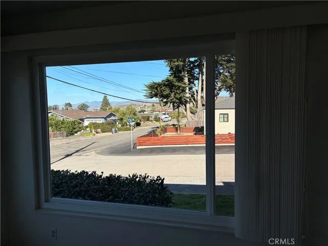 Close up out right LR window