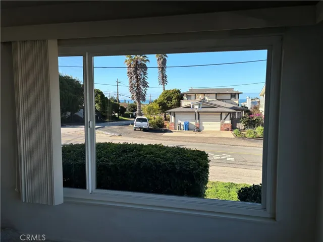 Close up out left LR window