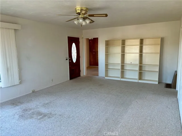 Living room and entry