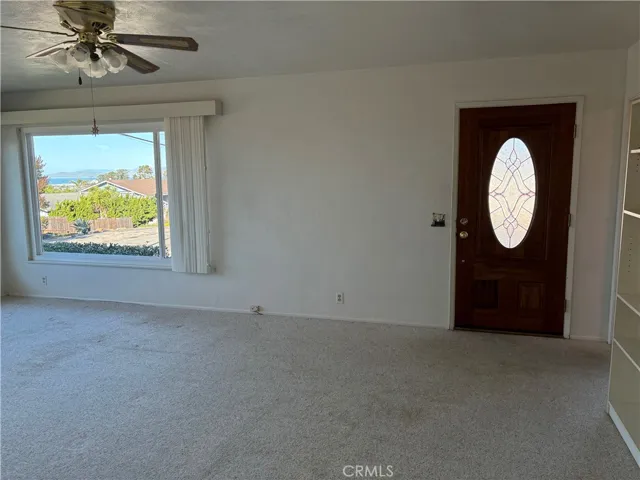 Living room and entry