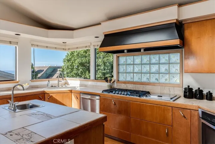 View from center of kitchen.