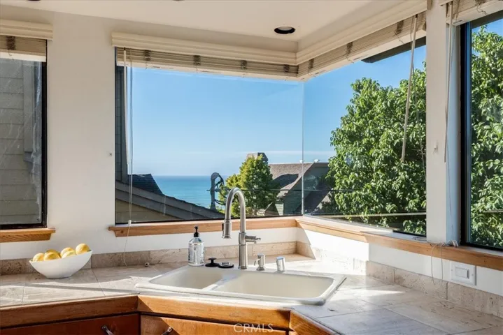 View from kitchen sink.