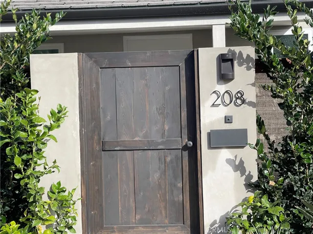 Private Front Gate