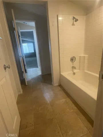 Tub in shower
