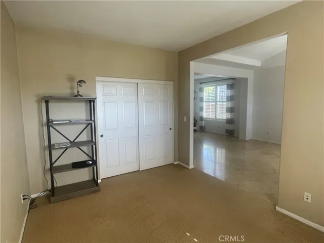 Opens into the front room