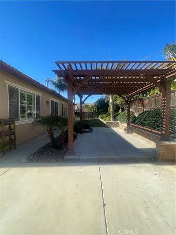Back patio cover