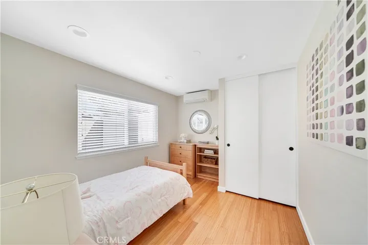 3rd Guest Bedroom With Recessed Lighting and Bamboo Flooring