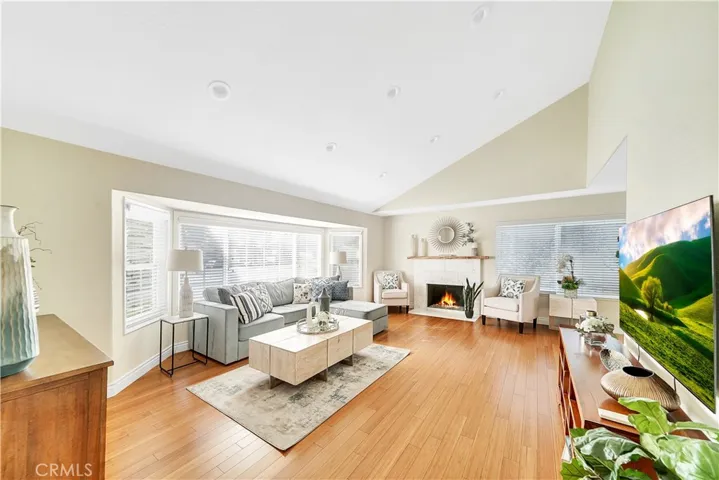 Bamboo Hardwood Flooring In Living Room