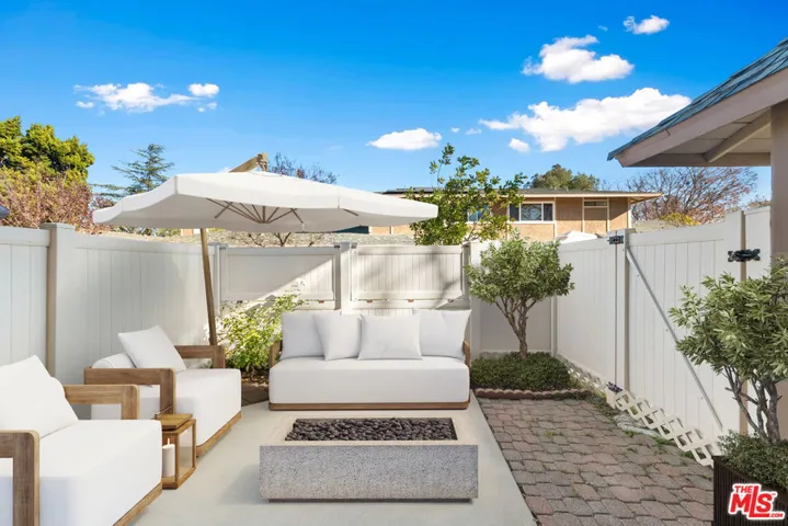 Front Staged Patio