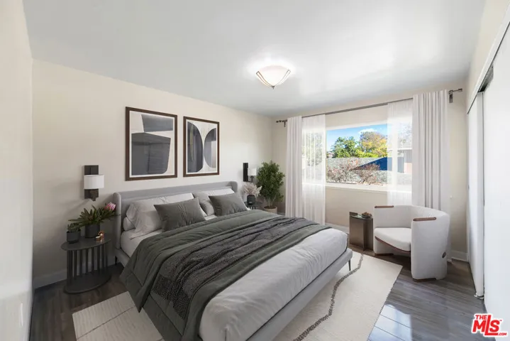 Primary Staged Bedroom