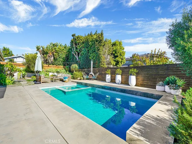 pool and yard