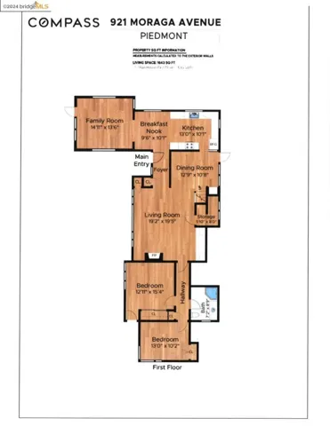 921 Moraga Avenue, Piedmont, California 94611