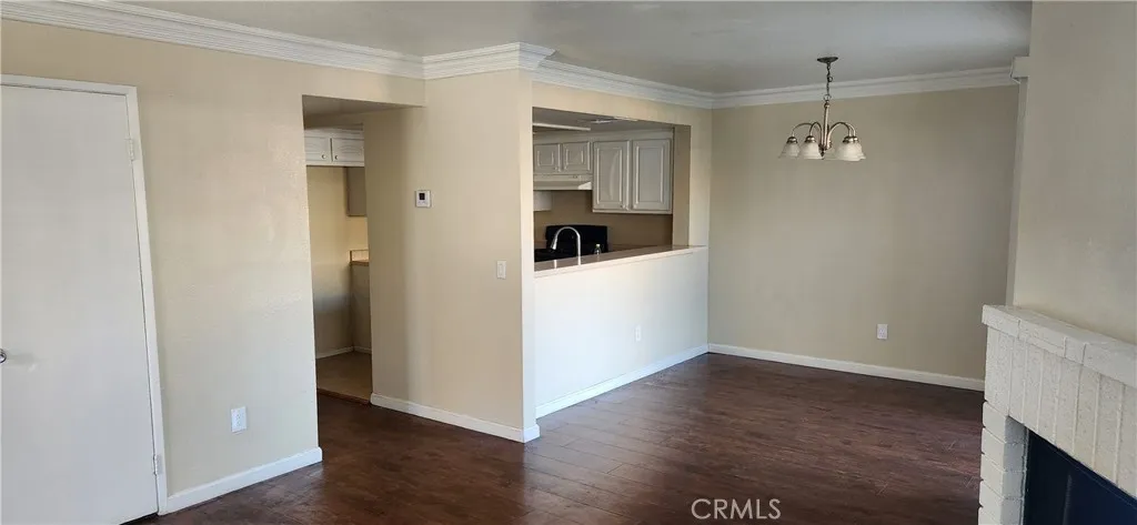 Dining area next to kitchen.