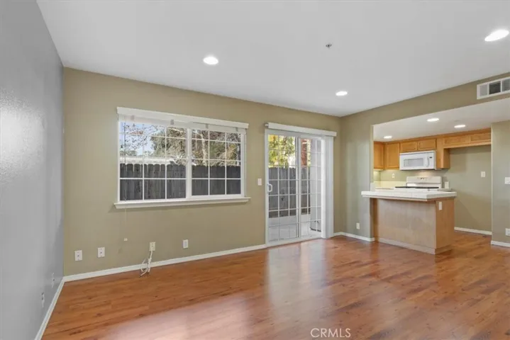 Living Area to Kitchen