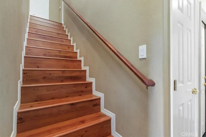 Stairs to second floor
