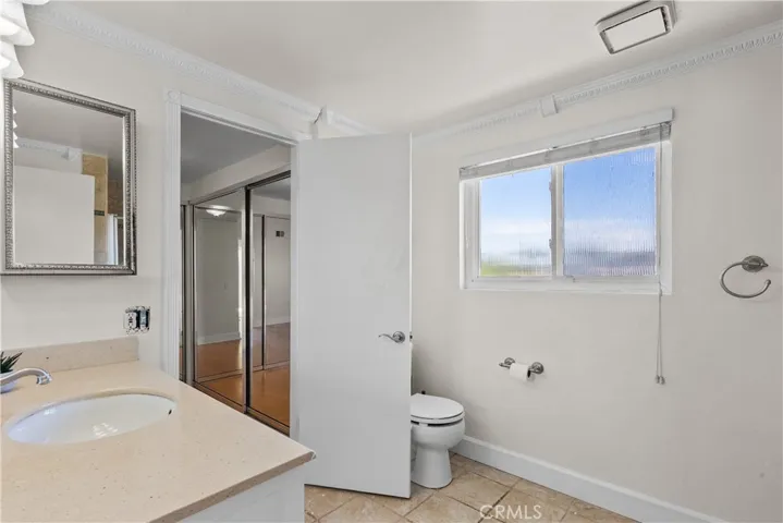 Virtually staged bedroom