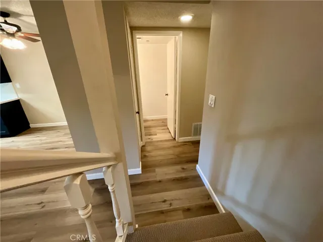 Stairway looking down from Stair Landing