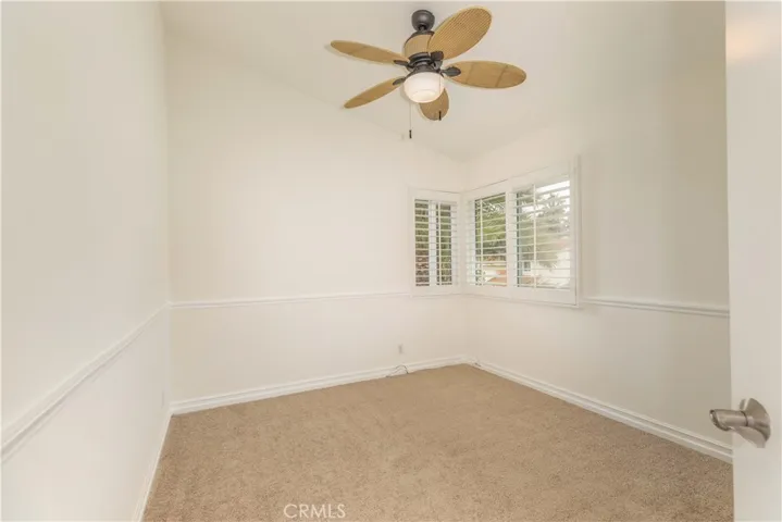 One of two guest bedrooms