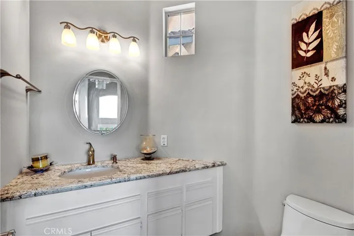 Staircase Powder Room