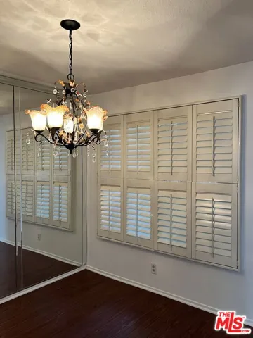Dining Room w fixture and shutters