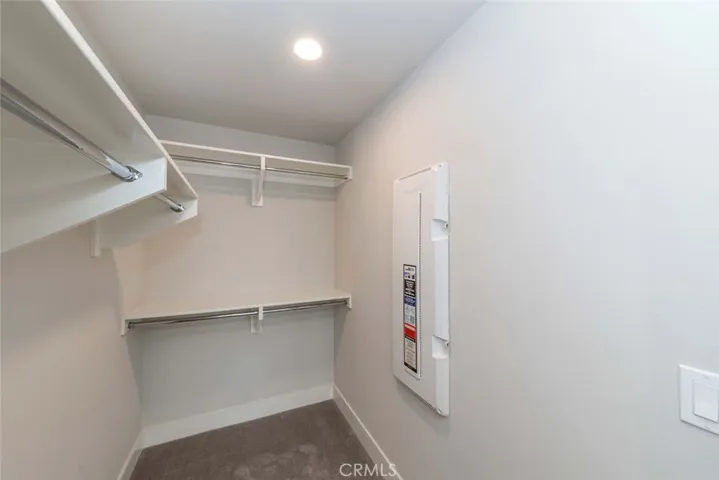 Walk in closet in second bedroom