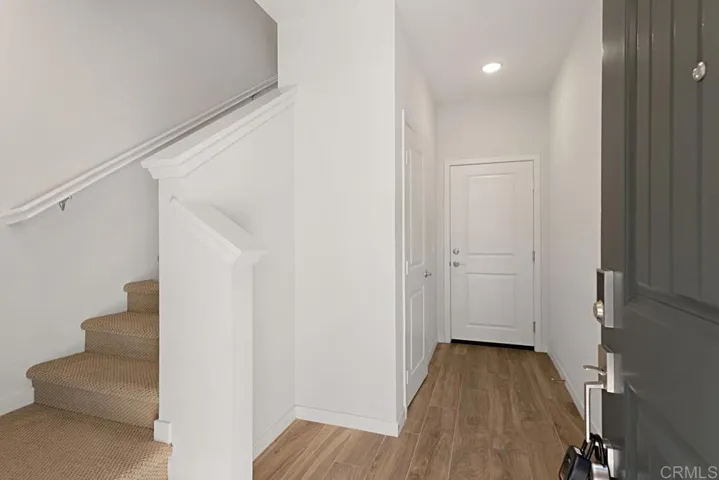 Entry level to garage