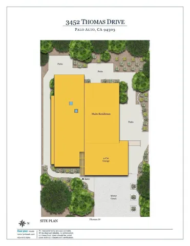 3452 Thomas Drive, Palo Alto, California 94303