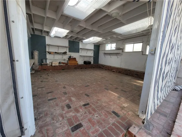 Covered patio
