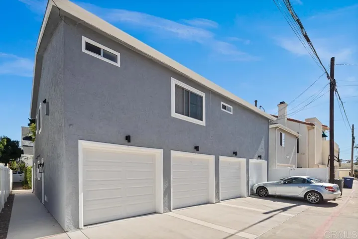 4 single car garages.