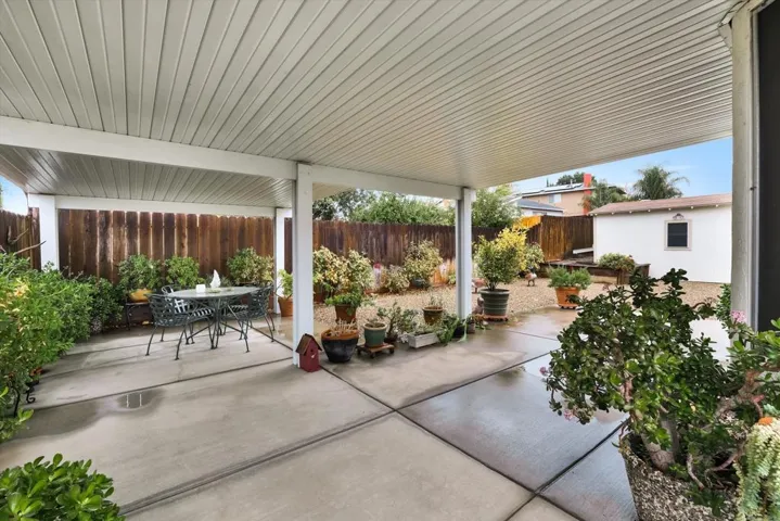 Large Covered Patio