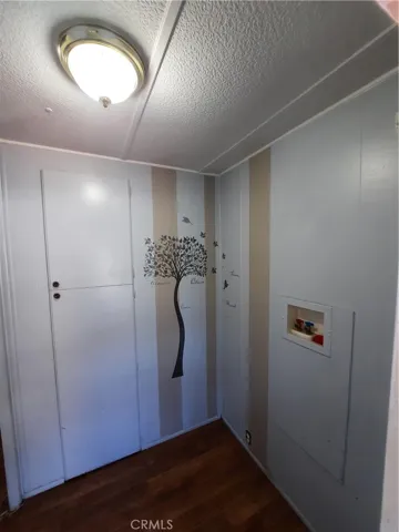 Entry area from carport