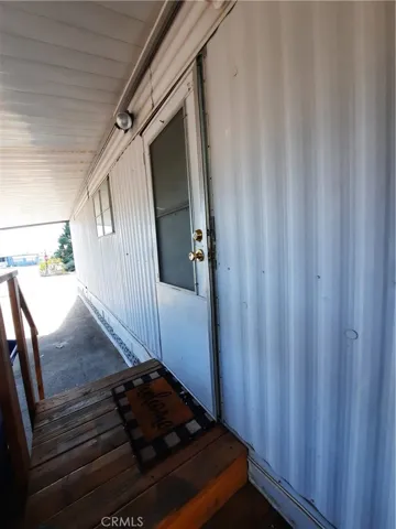 Front carport entrance
