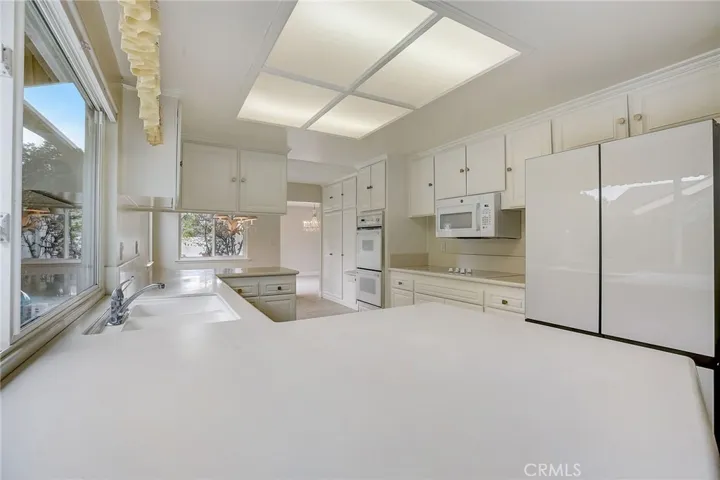Lots of counter and pantry