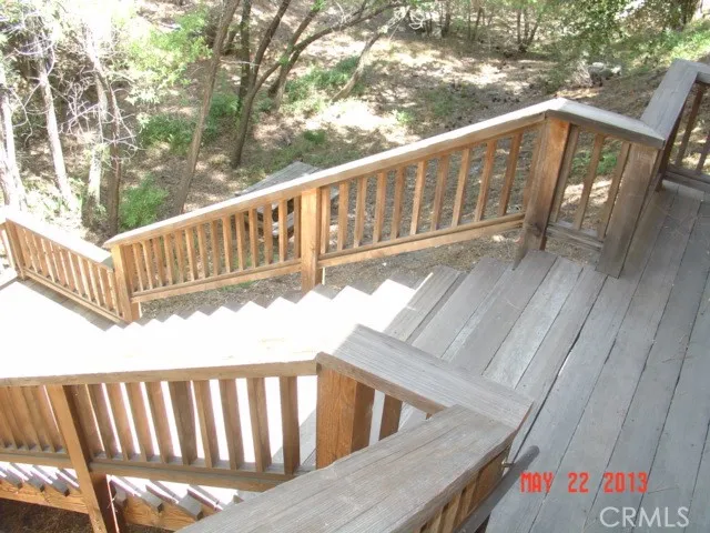 Stairs leading to front door