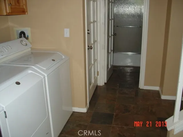 Laundry area