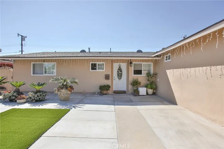 Front of the house