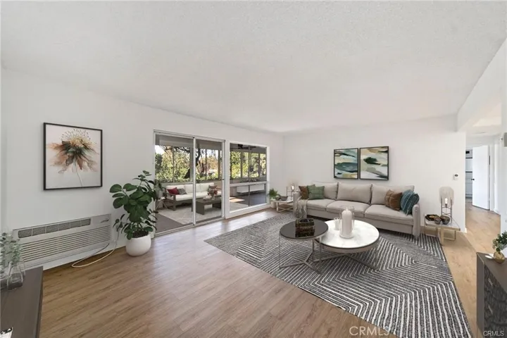 Virtually Staged Living Room