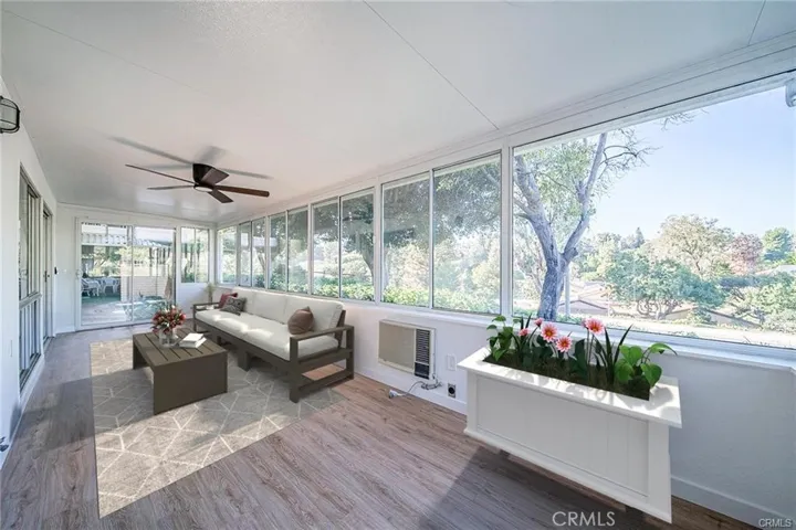 Virtually Staged Covered Patio