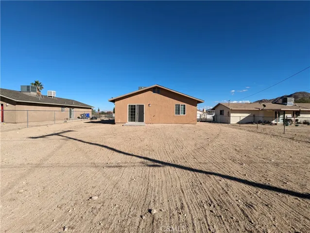 Rear Fenced Yard