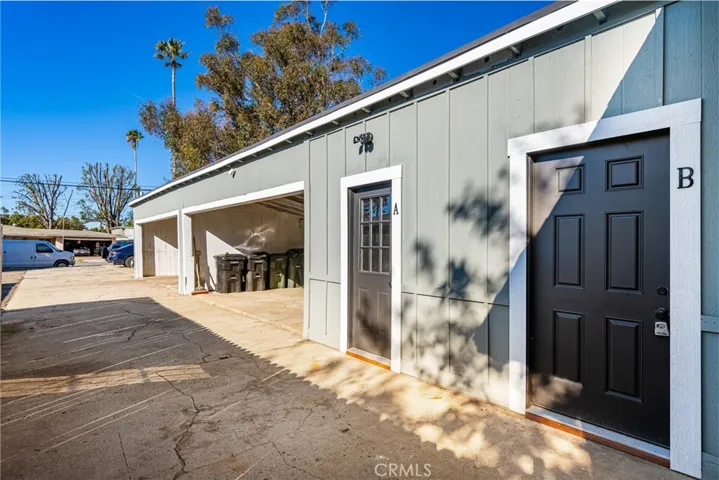 Separate storage for Unit A & B