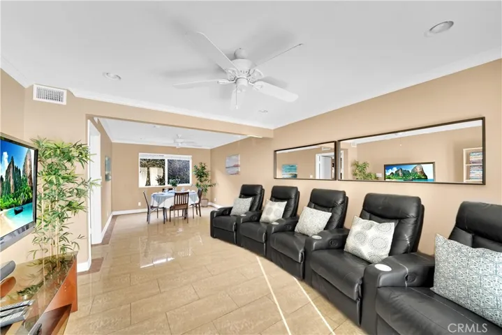 Downstairs Unit Living Room AND Full-Size Dining Room or It Becomes Your Family Room and Game Room