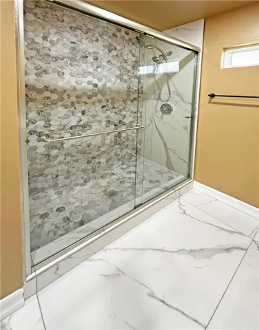 Walk-In shower in Downstairs Bathroom