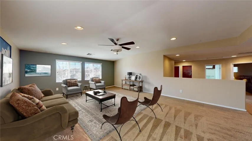 virtual staged Loft