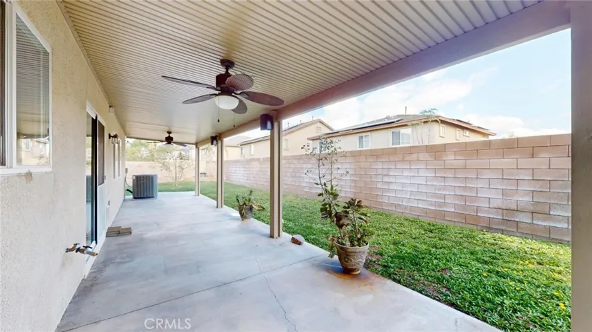 Covered patio